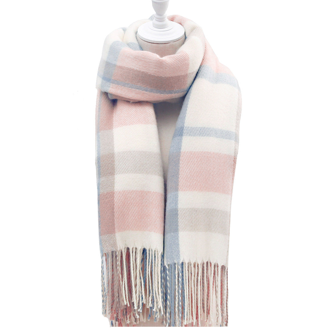 Warm Thickened Couple Scarf Student Trendy High-grade Shawl