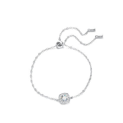 时尚简约Moissanite Hairui女士手链